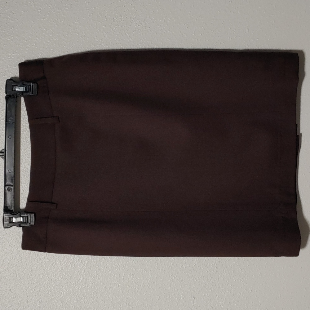 Harve Bernard Brown Skirt Size: 8